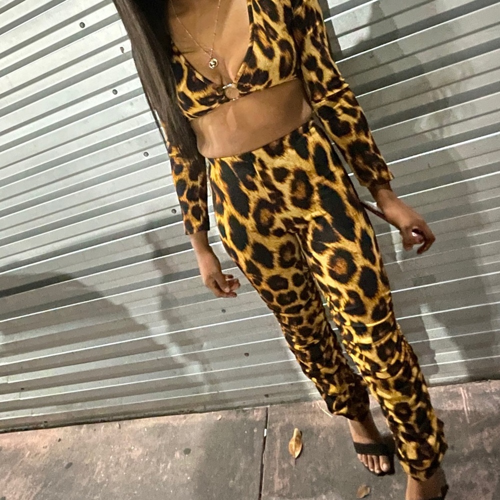 Cheetah two piece